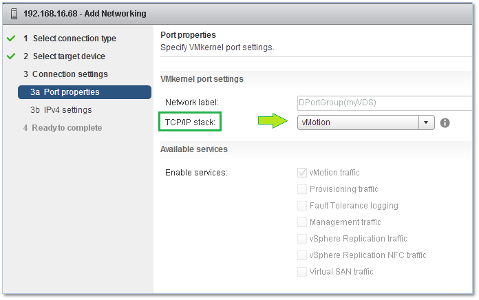 vSphere Networking