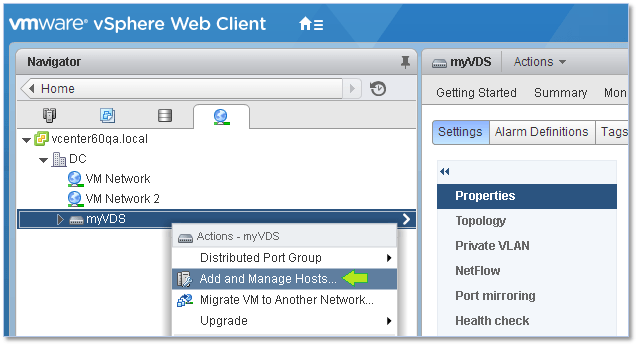 vSphere Networking