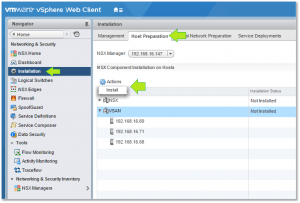 Figure 16 - Deploying an NSX Controller