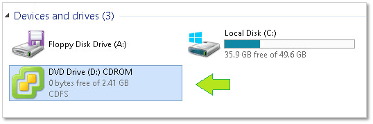 Install vCSA 6.5: Mounting the ISO installer in Windows