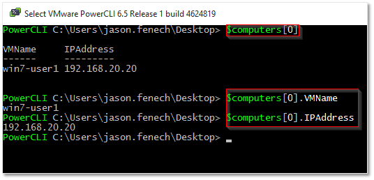 Figure 3 - Displaying the contents of a hash table