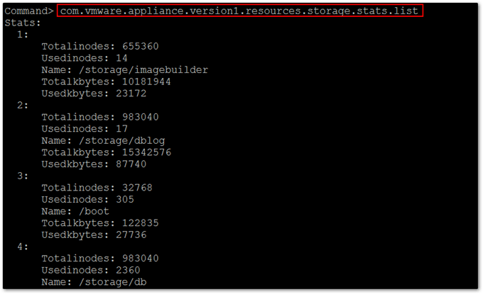 Listing disk info from Shell