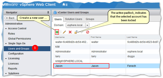 Figure 5 - Checking if a user account is locked out