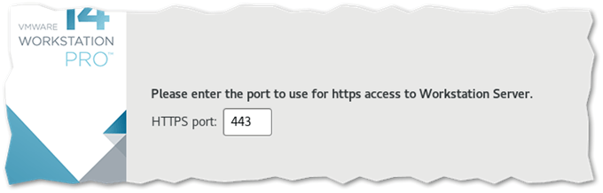 Setting the listening port for Workstation Server