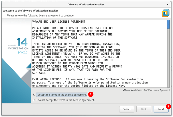 install vmware workstation 12 pro on linux