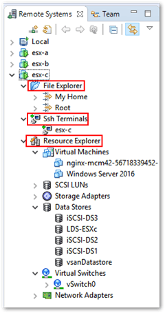 Expanding an RSE connection