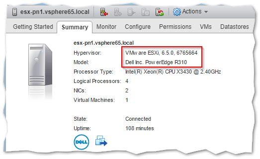 vmware esxi 6.7 help