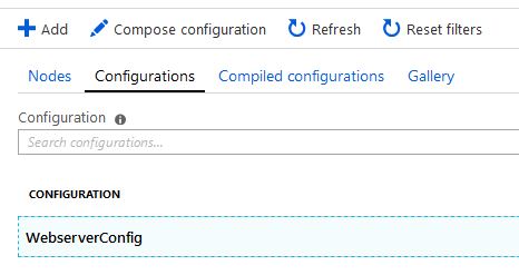 configurations