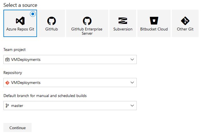 Creating the Build Pipeline