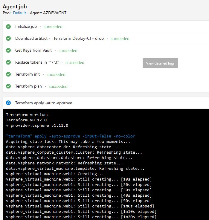 Deploying the VM With The Pipeline