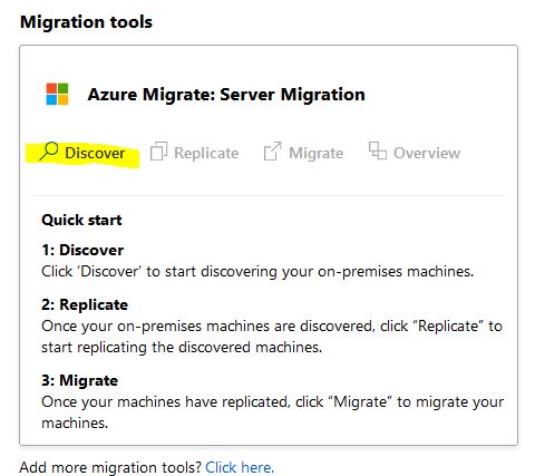 azure migrate server migration