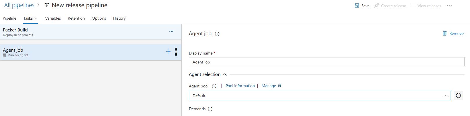 new release pipeline