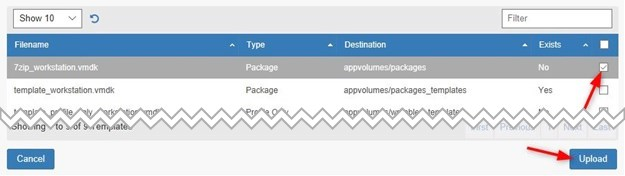 App Migration File Upload