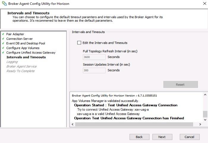 Broker Agent Utility Horizon Intervals and Timeouts