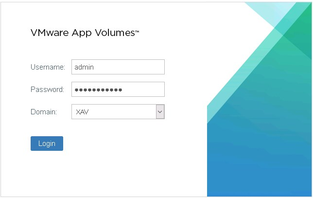 VMware App Volumes install new licence