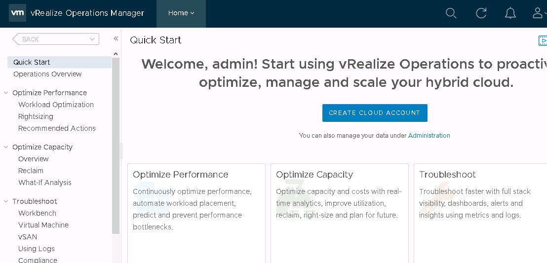 vRealize Horizon hybrid cloud