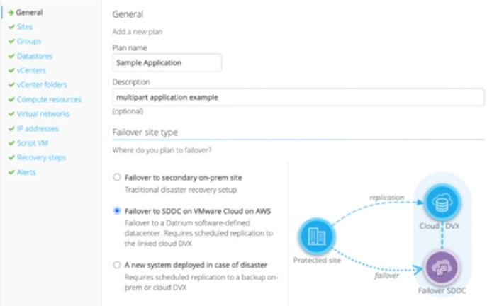 VMware DR Recovery Plans