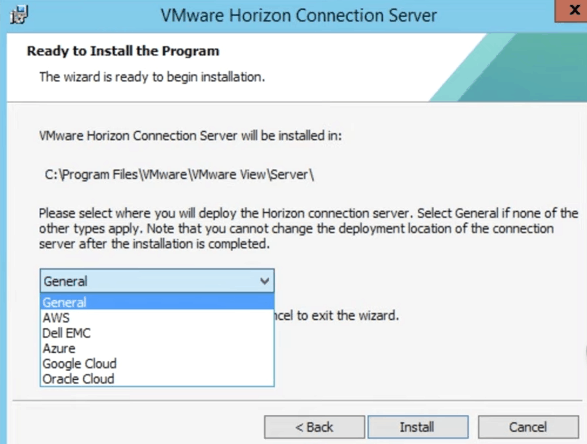 VMware Horizon Connection Server