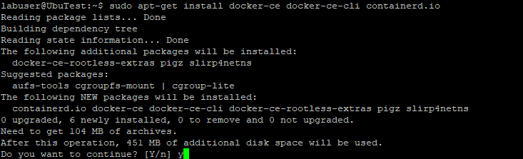 install the Docker Engine