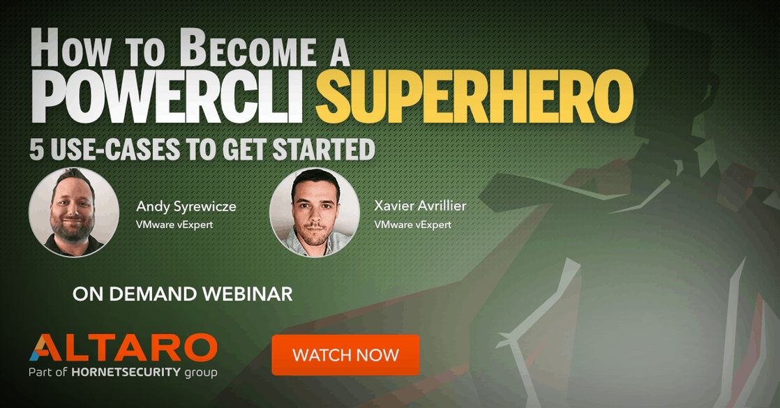 Powercli Superhero Webinar